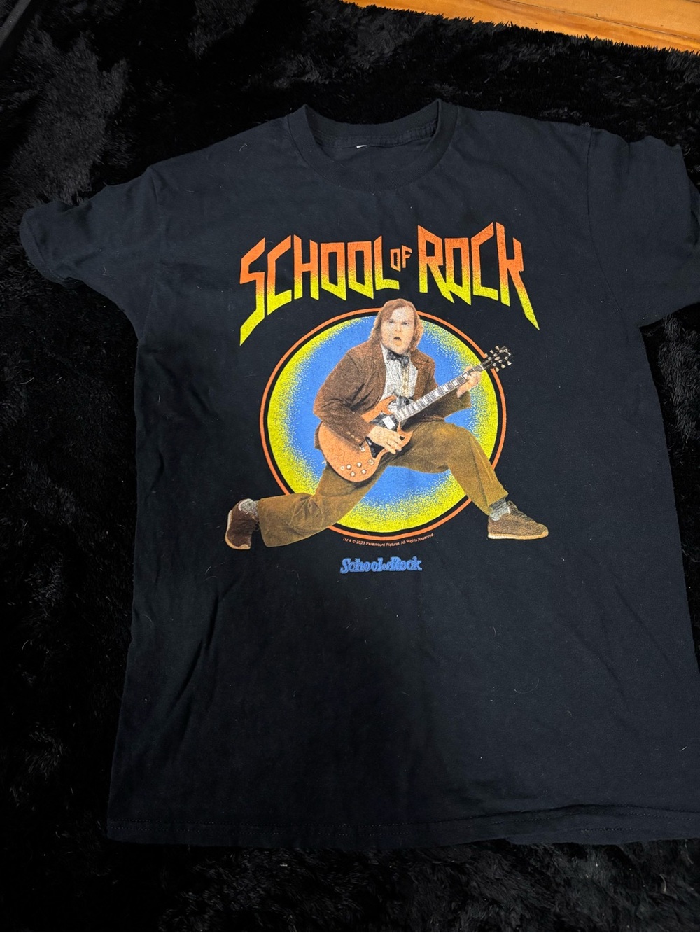 School of Rock Graphic Tee - Black